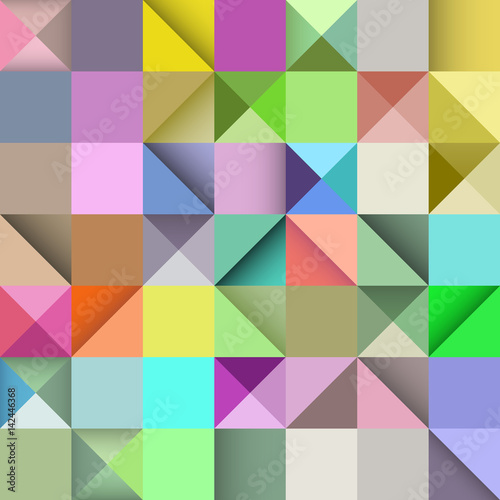 Rectangle seamless pattern  vector abstract background