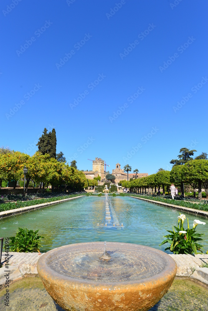 Gärten des Alcázar in Córdoba Gärten des Alcázar in Córdoba