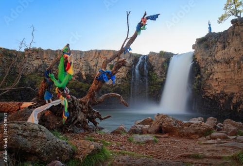 Orkhon Waterfall photo
