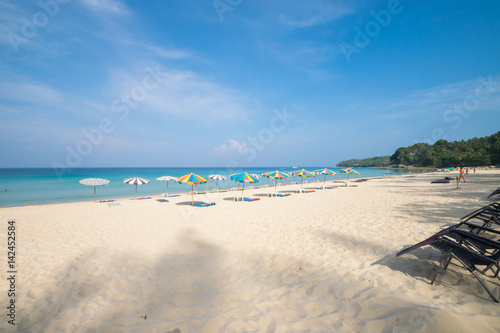 beautiful sea view andaman phuket thailand photo