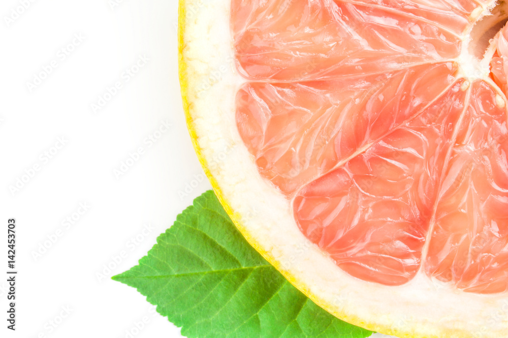 Tropical fruit over a white background Tropical fruit over a white background