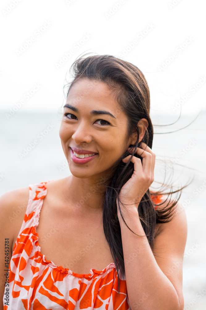 Fototapeta premium Lifestyle Portrait in Oahu Hawaii