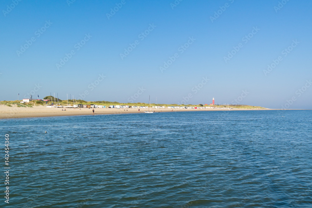 Coast of Waddensea island Texel, Netherlands Coast of Waddensea island Texel, Netherlands