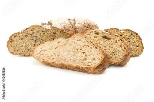 Flour confection isolated on a white background cutout