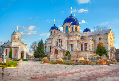 Orthodox church complex photo