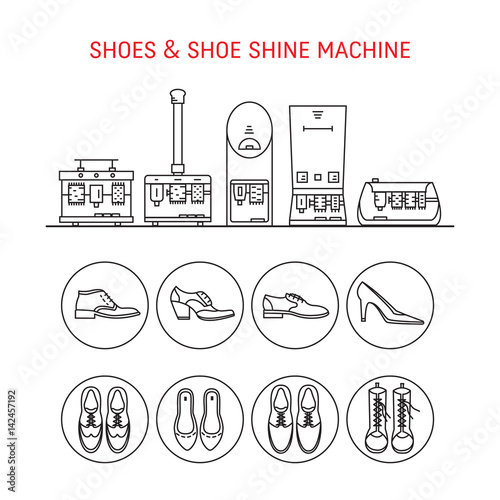 Shoe shine machine