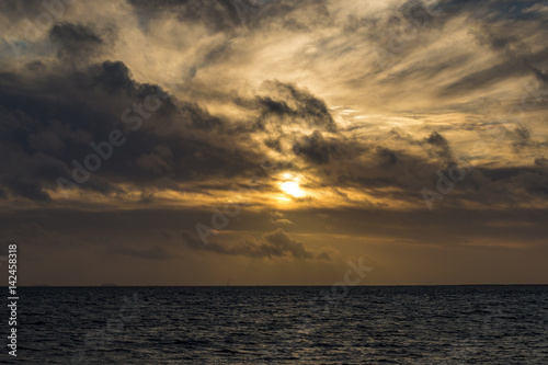 Sonnenuntergang an der Nordsee