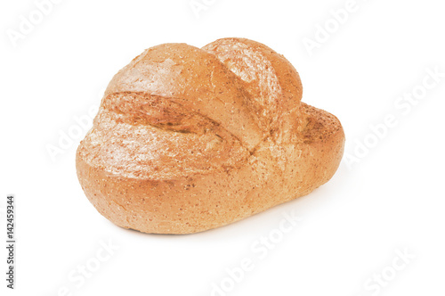 Bakery product isolated on a white background with clipping path