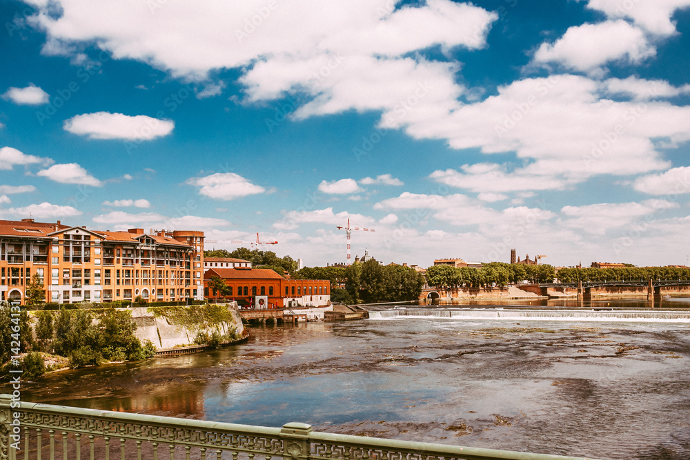 Fototapeta premium harmonic Cityscapes in Summer