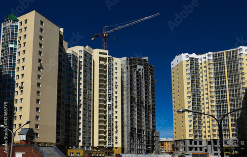 multi-storey residential building construction