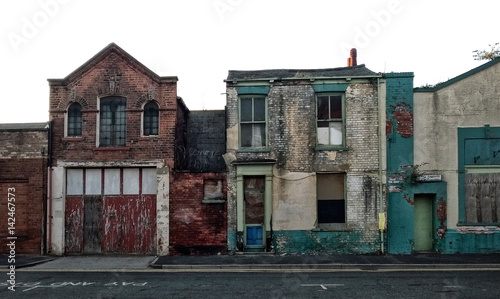derelict british street