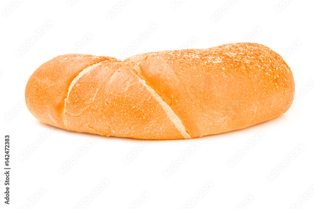 Flour confectionery product isolated on a white background cutout Flour confectionery product isolated on a white background cutout