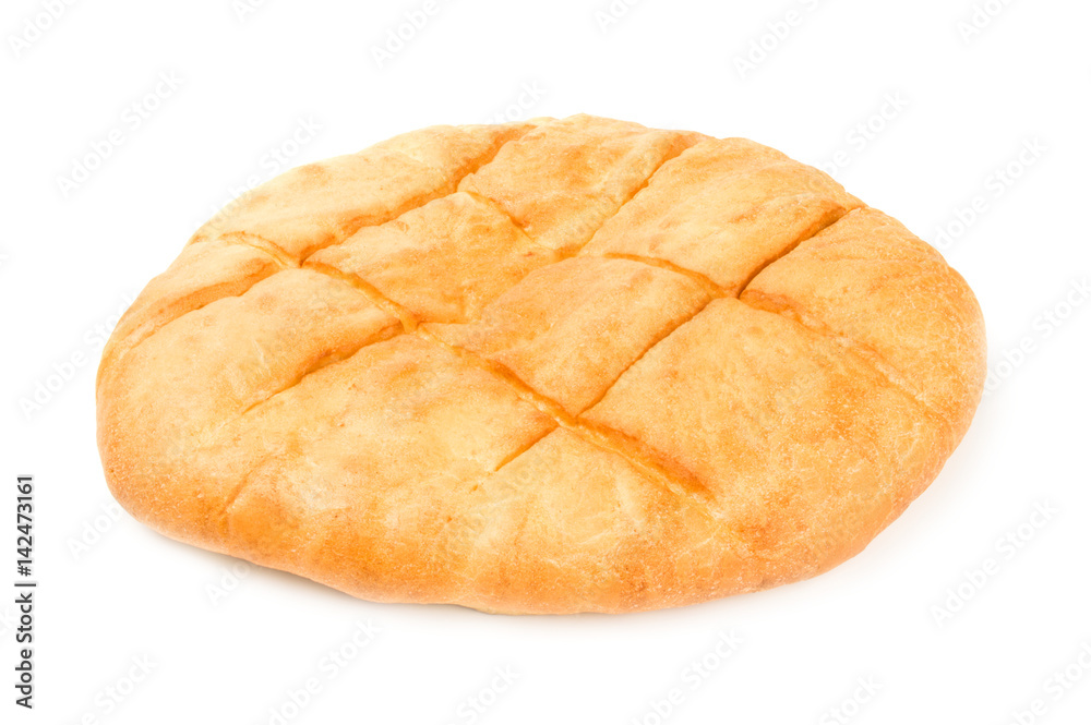 Flour confectionery product isolated on a white background with clipping path Flour confectionery product isolated on a white background with clipping path