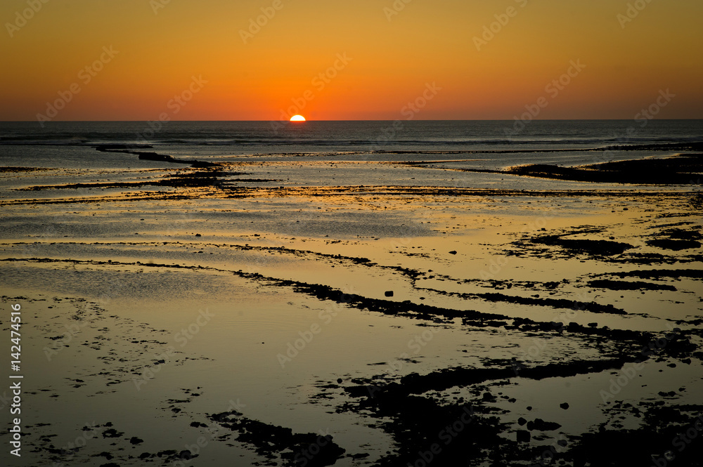 coucher de soleil sur la mer / Oleron coucher de soleil sur la mer / Oleron