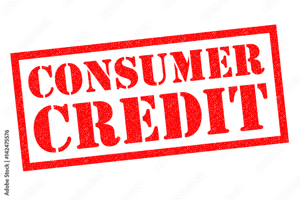 CONSUMER CREDIT Rubber Stamp CONSUMER CREDIT Rubber Stamp