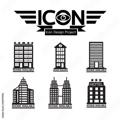 Hotel Rooms Available icon