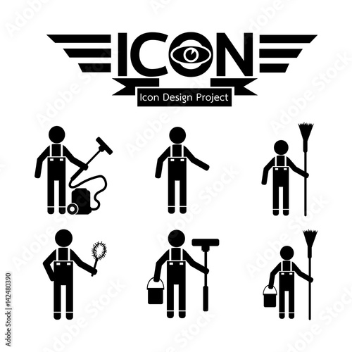 Cleaner Man icon