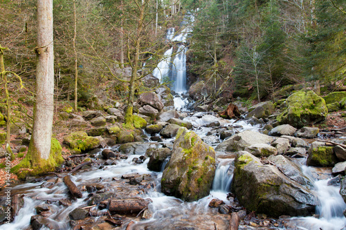 Grande Cascade du Tendon, Massif des Vosges, France 