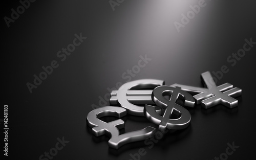 Currencies, Forex Trading. photo