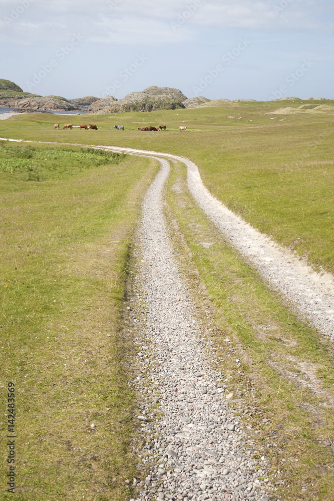 Empty Path, Iona, Scotland, UK