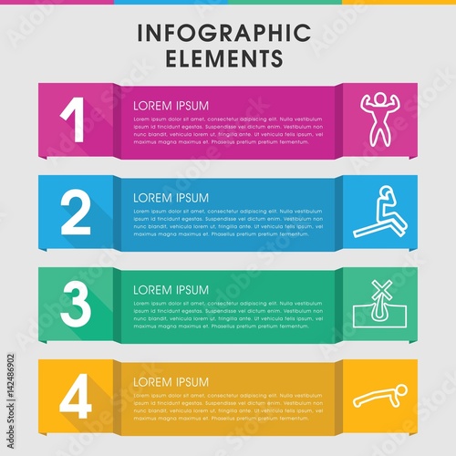 Strong infographic design with elements.