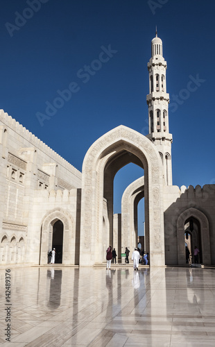 Mosque Sultan Qaboos, Muscat, Oman