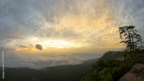 view point at nation park of thailand photo