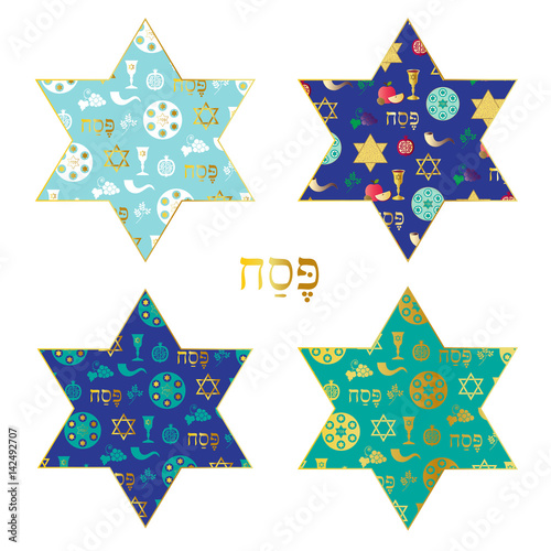 passover patterns in jewish stars