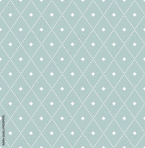 Geometric dotted vector white pattern. Seamless abstract modern texture for wallpapers and backgrounds