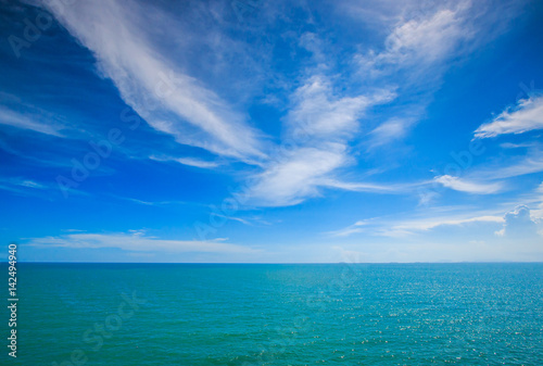 Blue sea cloud