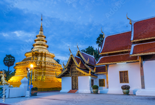 Wat Phra Sri Chomtong or Wat Phra That Chom Thong in Chiangmai province of Thailand
