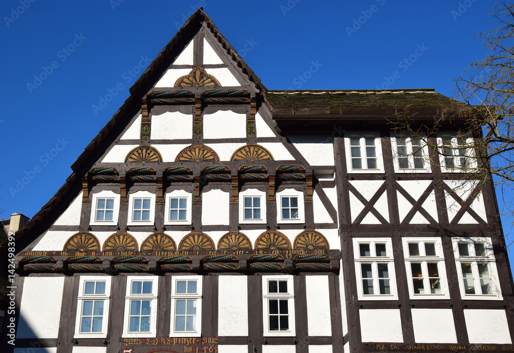 Fototapeta premium Ehemaliges Küsterhaus in Höxter