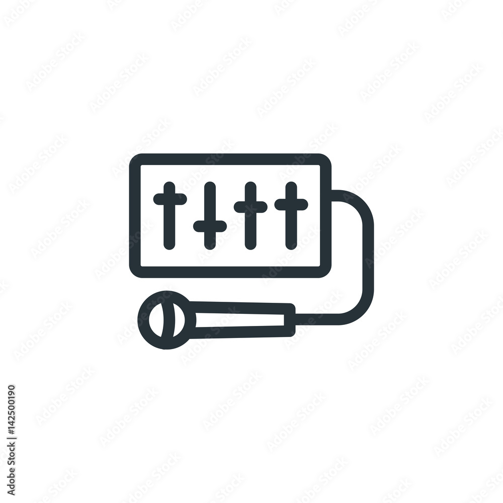 Karaoke vector icon Karaoke vector icon