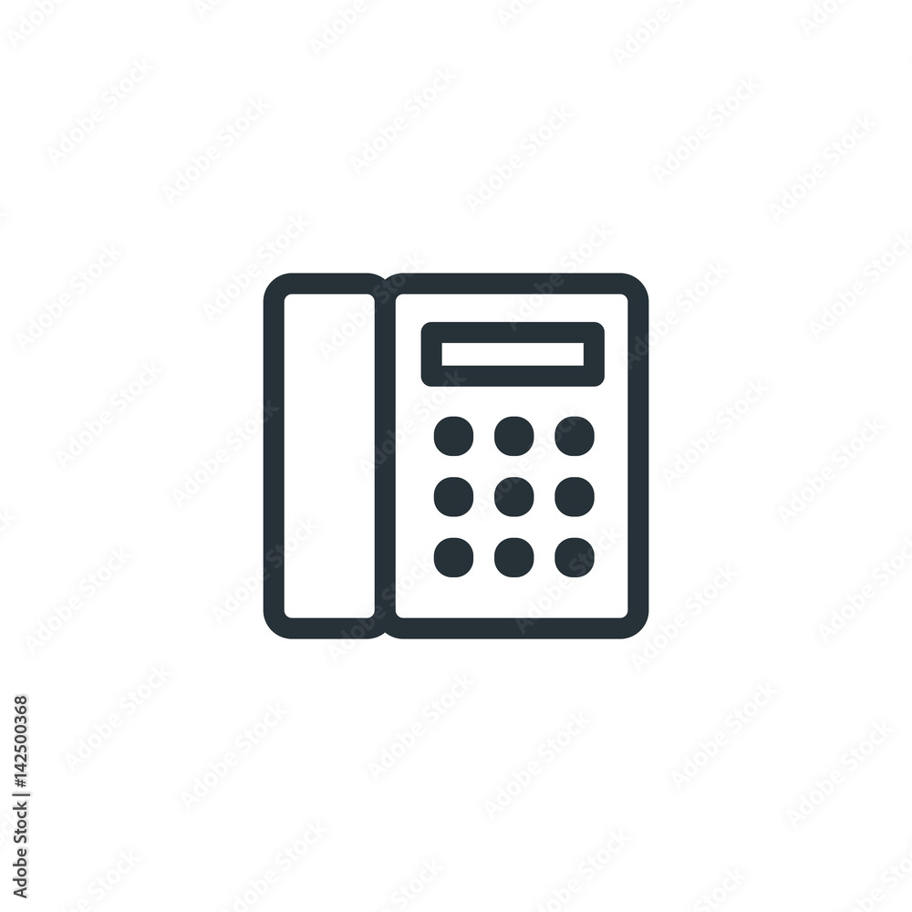 Telephone vector icon Telephone vector icon