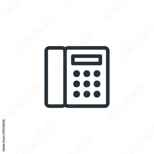 Telephone vector icon