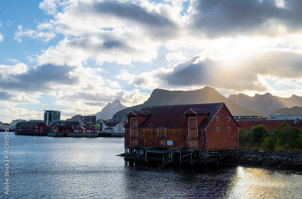A View Across the Water - Svolvaer 