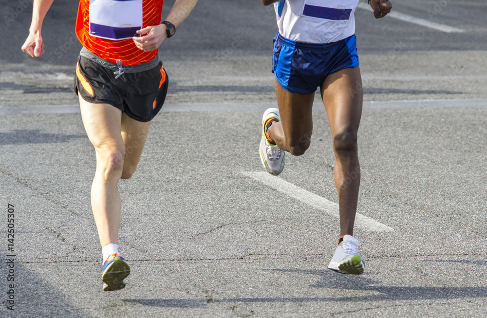 Fototapeta premium maratoneti