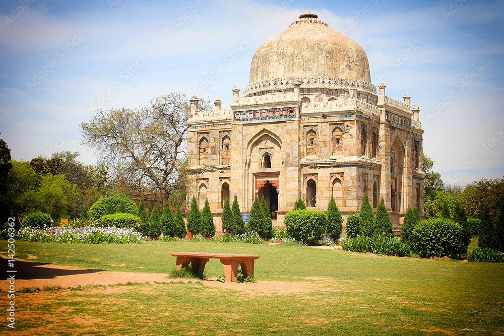 Shisha Gumbad, Lodhi Garden, Delhi, India