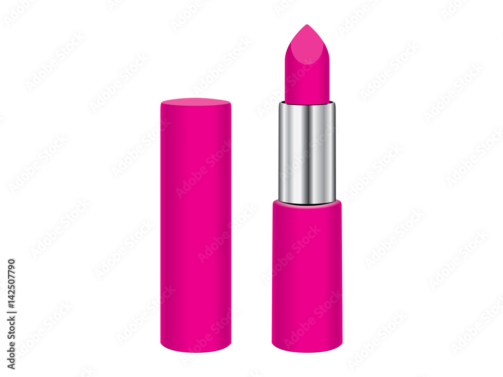 Lipstick for your design and logo. Easy to change colors. Mock Up. Vector EPS10 Lipstick for your design and logo. Easy to change colors. Mock Up. Vector EPS10