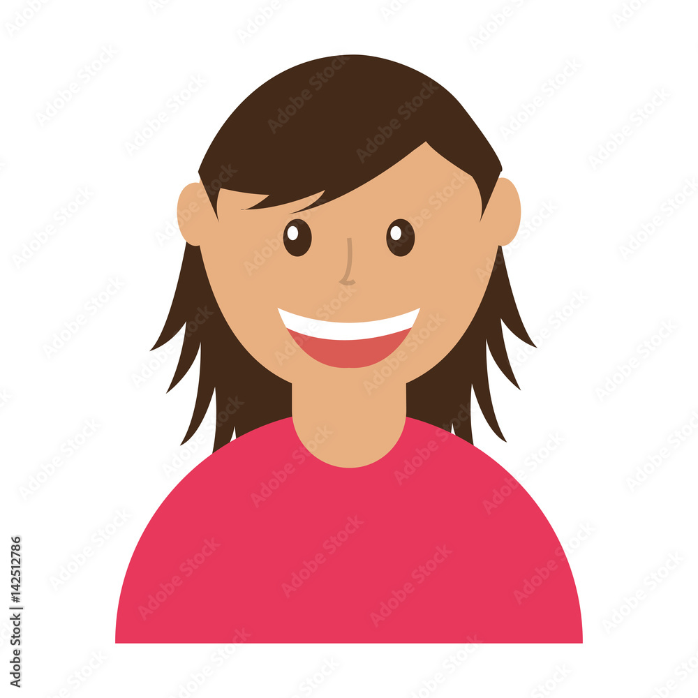 cute woman avatar character vector illustration design cute woman avatar character vector illustration design