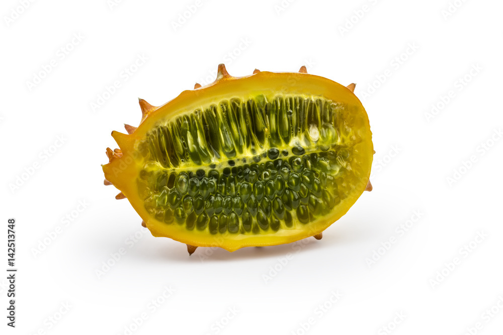 Kiwano isolated on white with clipping path Kiwano isolated on white with clipping path