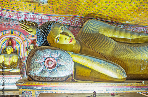 The Reclining Lord Buddha photo