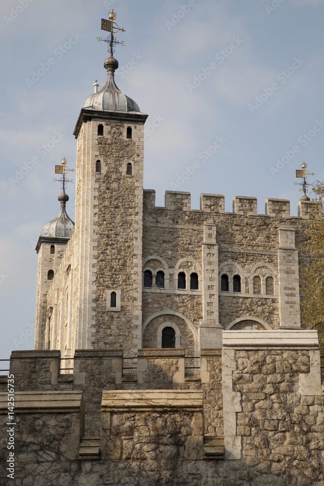 Tower of London in London, England, UK