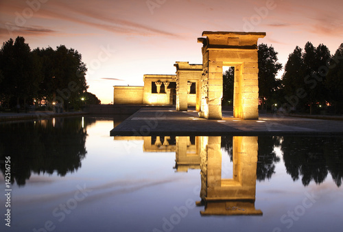 Debod Temple, Madrid, Spain