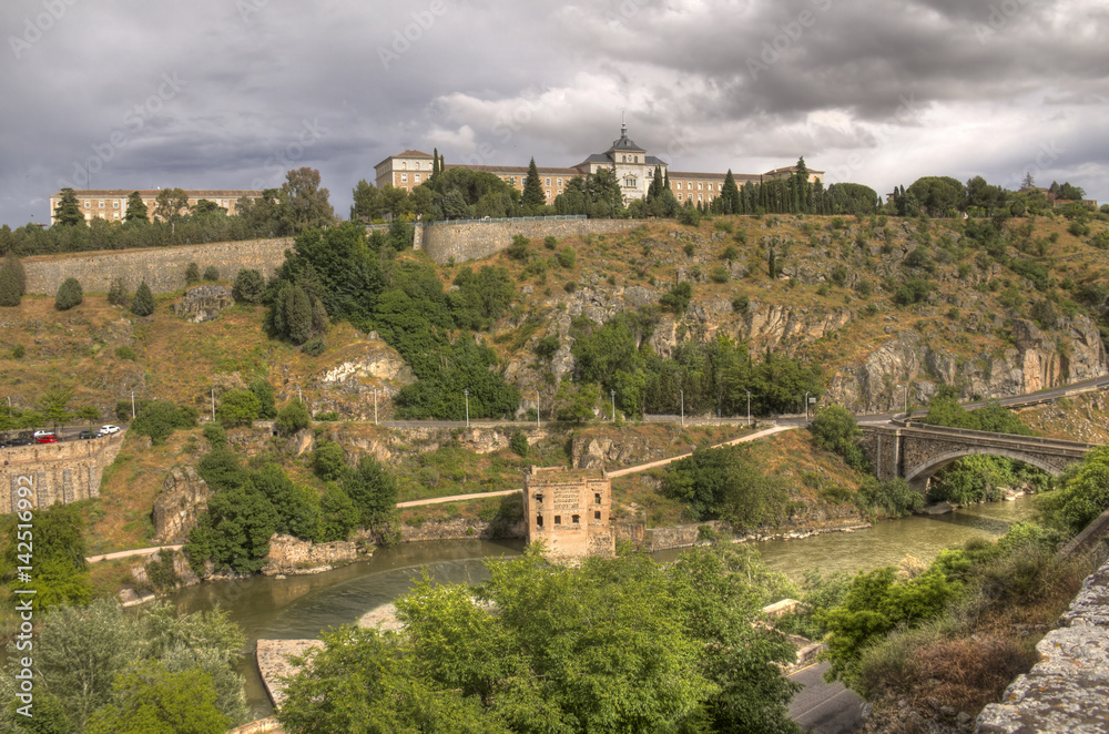 Landscape of Toledo, Spain
