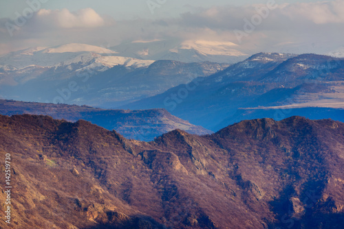 Fabulous mountain landscape with canyon  Armenia