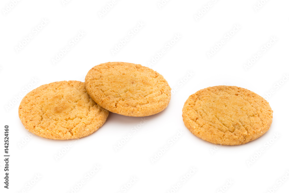Cookies nuts on the isolated on white background. Cookies nuts on the isolated on white background.
