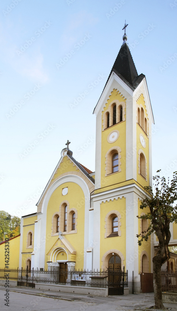 Notre Dame church in Trencin. Slovakia