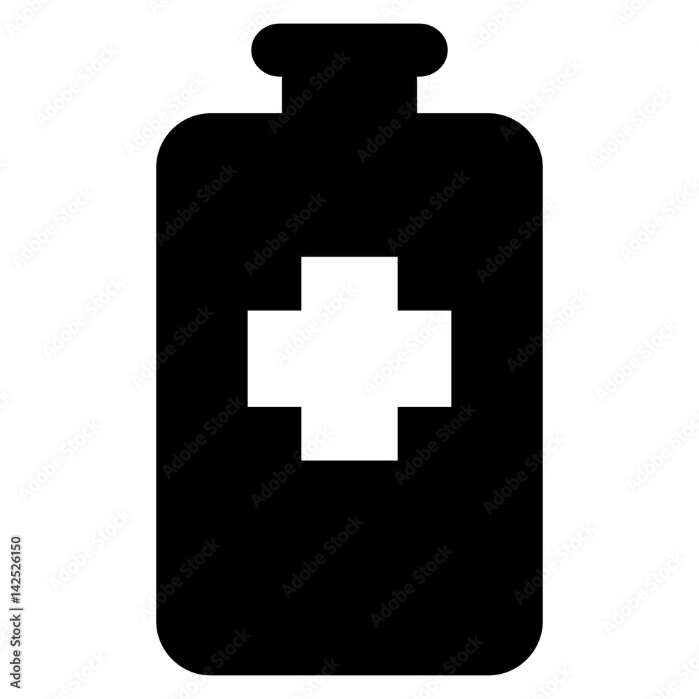 Isolated medicine icon