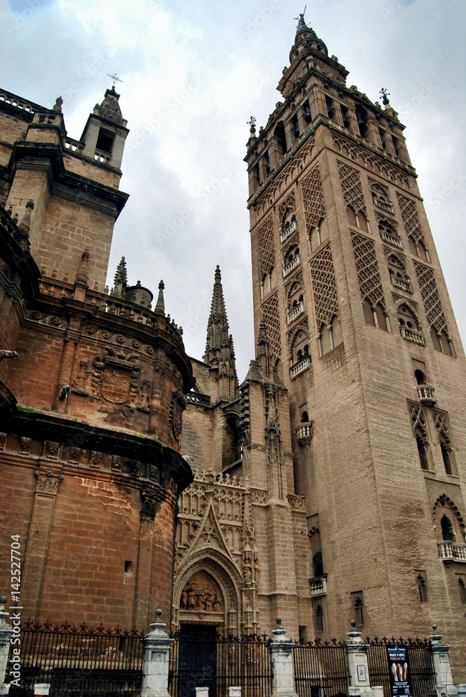 Fototapeta premium Detalle Catedral de Sevilla